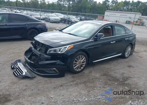 2015 Hyundai Sonata Limited из США, поврежденный, VIN 5NPE34AF6FH041381